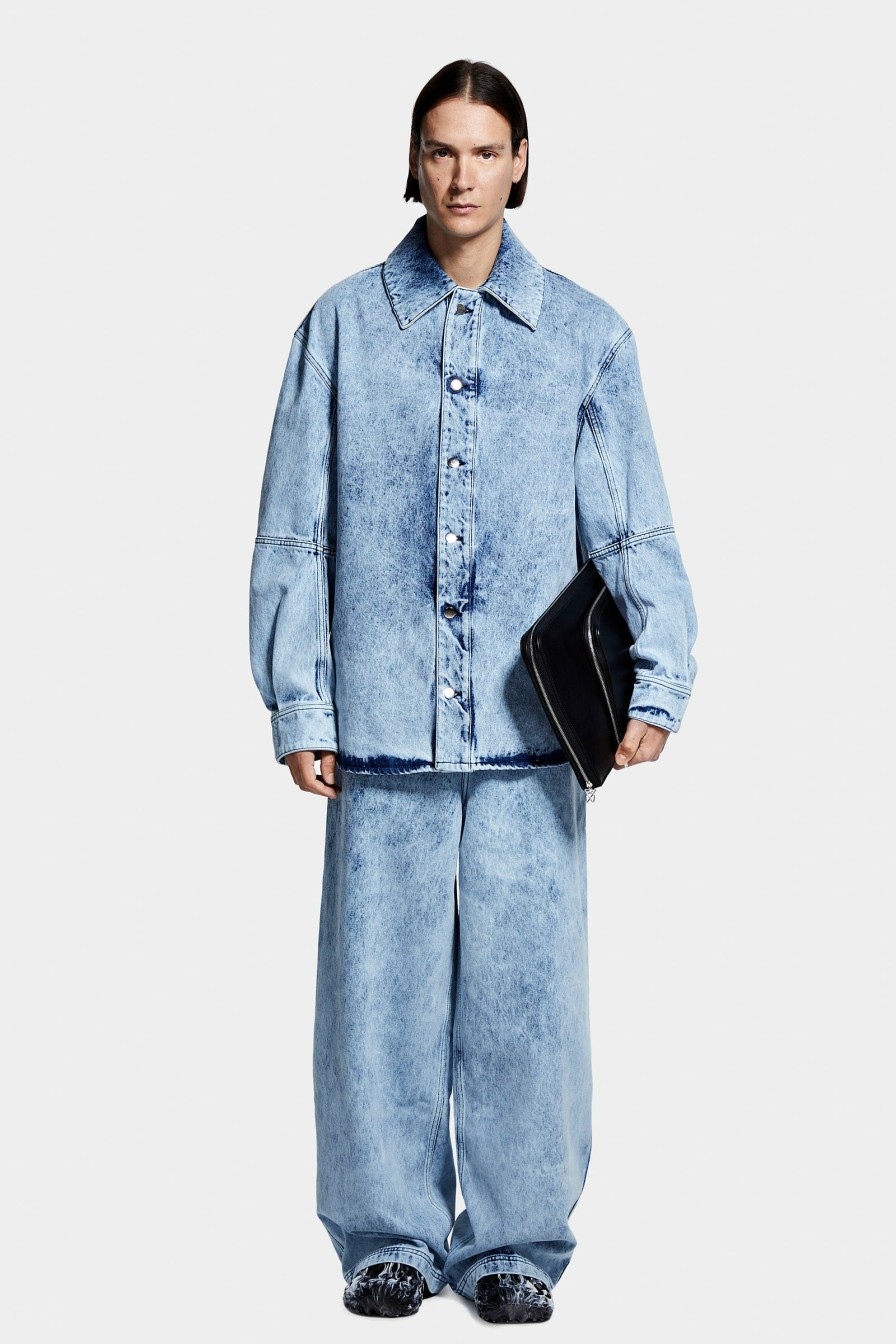 PRÊT À PORTER Louis Gabriel Nouchi | Surchemise En Denim Delave